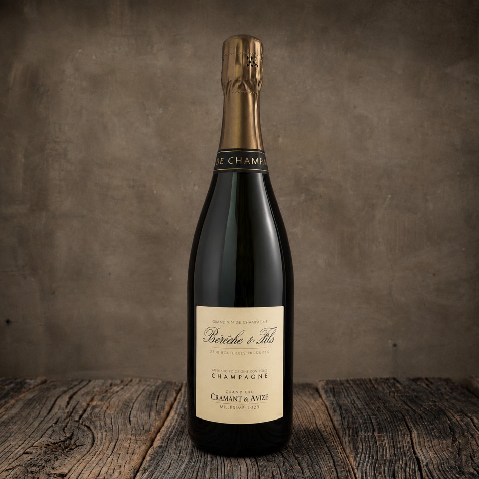 Bottiglia di Champagne Grand Cru Cramant & Avize Extra Brut 2020 - Bérêche & Fils