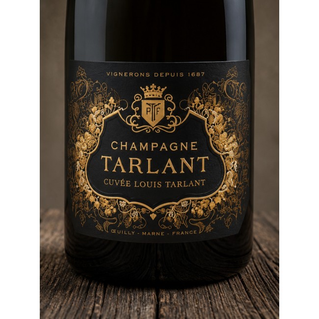 Etichetta di Champagne “Cuvée Louis” 1996  Brut Nature - Tarlant