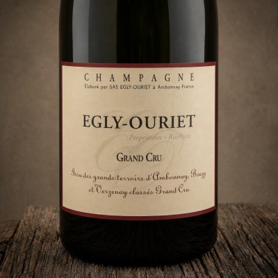 Etichetta di Champagne Grand Cru V.P. Extra Brut - Egly-Ouriet