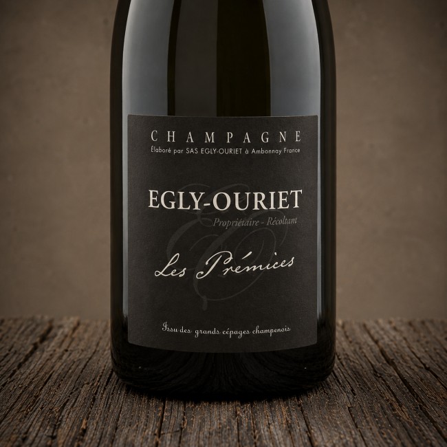 Etichetta di Champagne "Les Prémices" Extra Brut - Egly-Ouriet