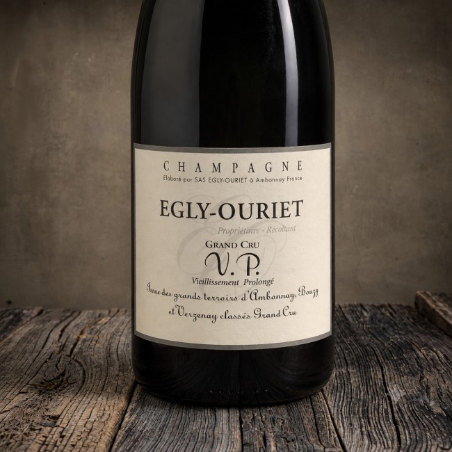 Etichetta di Champagne Grand Cru Extra Brut - Egly-Ouriet