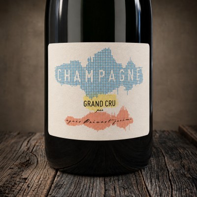 Etichetta di Champagne Grand Cru "La Closerie" Extra Brut - Jérôme Prévost