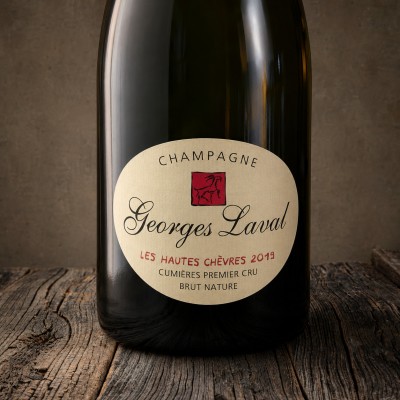 Etichetta di Champagne "Les Hautes Chèvres" Brut Nature 2019 - Georges Laval