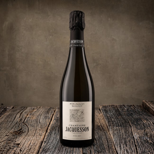 Bottiglia di Champagne Grand Cru "Avize - Champ Caïn" Extra Brut 2013 - Jacquesson