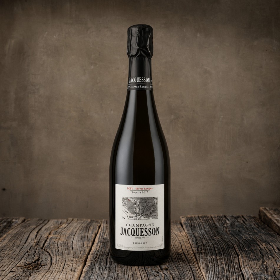 Bottiglia di Champagne "Dizy - Terres Rouges" Extra Brut 2015 - Jacquesson