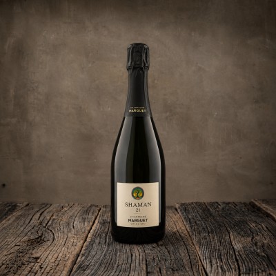 Bottiglia di Champagne Grand Cru "Shaman 21" Brut Nature - Marguet