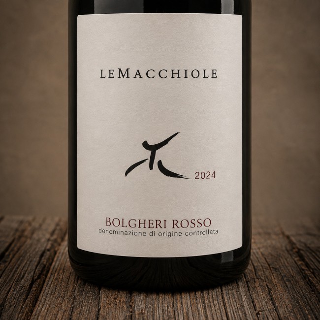 Etichetta Bolgheri Rosso DOC 2024 - Le Macchiole