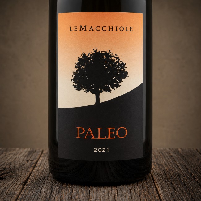 Etichetta Rosso Toscana IGT "Paleo" 2021 - Le Macchiole