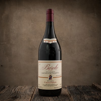 Bottiglia di Barolo DOCG del Comune di Castiglione Falletto 2021 - Cascina Fontana