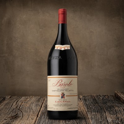 Bottiglia di Barolo DOCG del Comune di Castiglione Falletto 2021 Magnum - Cascina Fontana