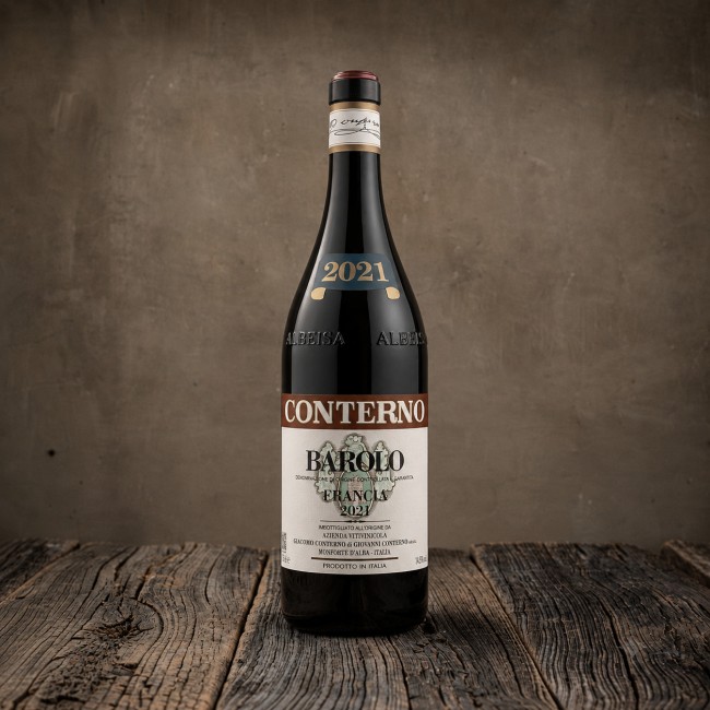 Bottiglia di Barolo Francia DOCG 2021 - Giacomo Conterno