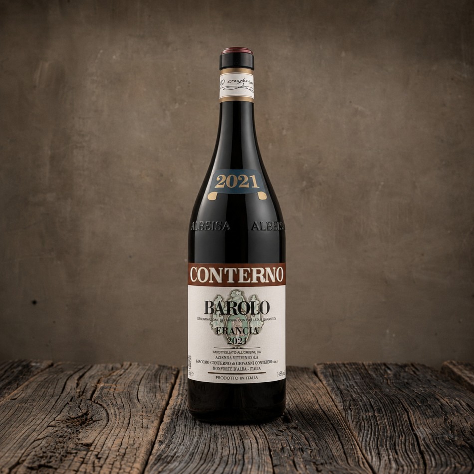 Bottiglia di Barolo Francia DOCG 2021 - Giacomo Conterno