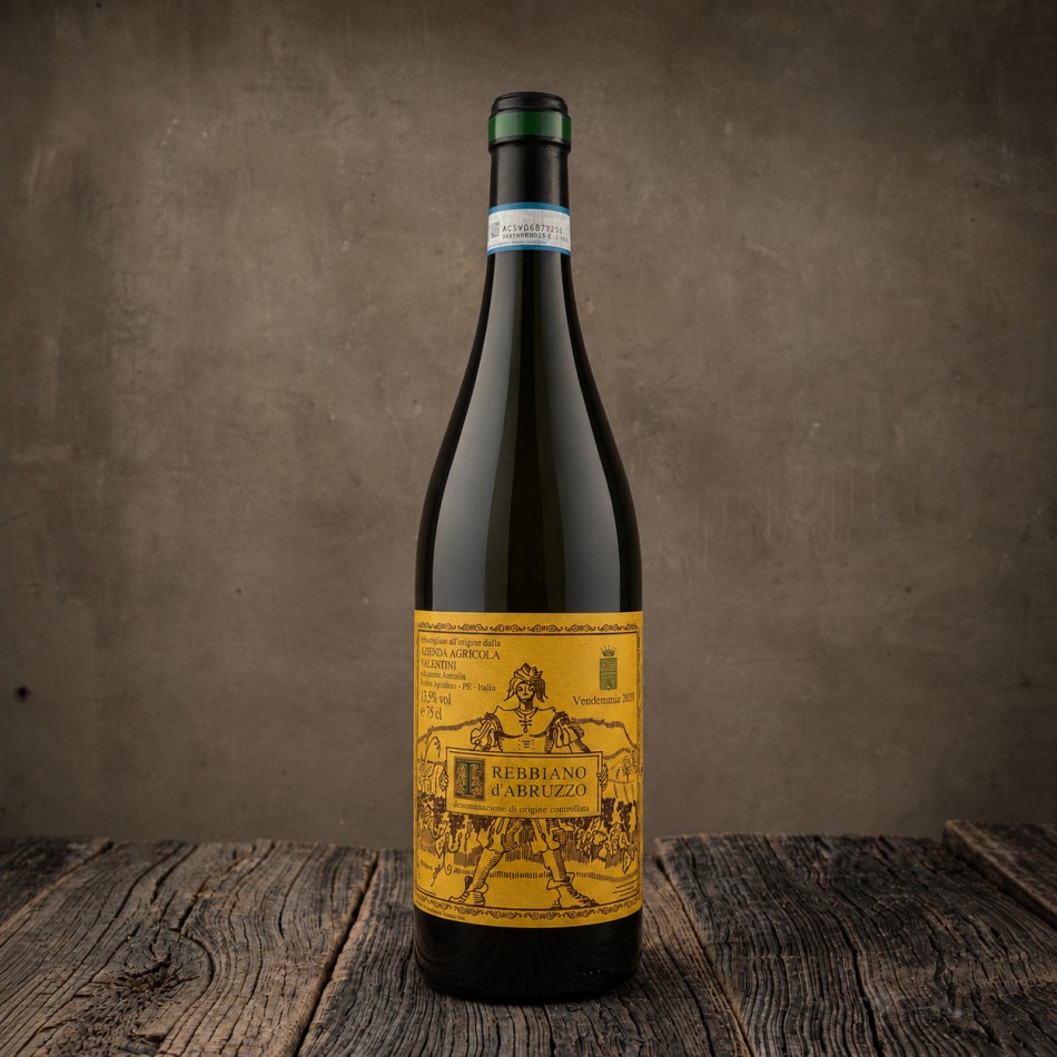 Bottiglia di Trebbiano d’Abruzzo DOC 2020 - Azienda Agricola Valentini