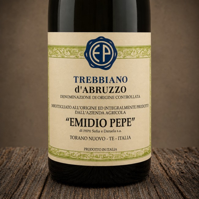 Trebbiano d’Abruzzo DOC 2024 - Emidio Pepe - etichetta