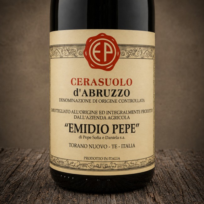 Cerasuolo d’Abruzzo DOC 2024 - Emidio Pepe - etichetta