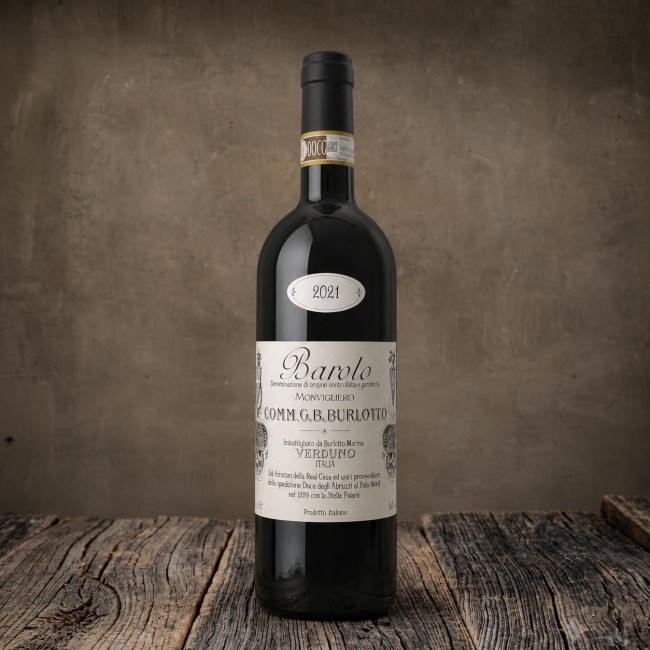 Bottiglia di Barolo DOCG "Monvigliero" 2021 - Comm. G.B. Burlotto