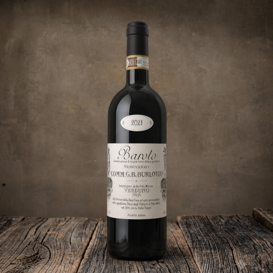 Bottiglia di Barolo DOCG "Monvigliero" 2021 - Comm. G.B. Burlotto