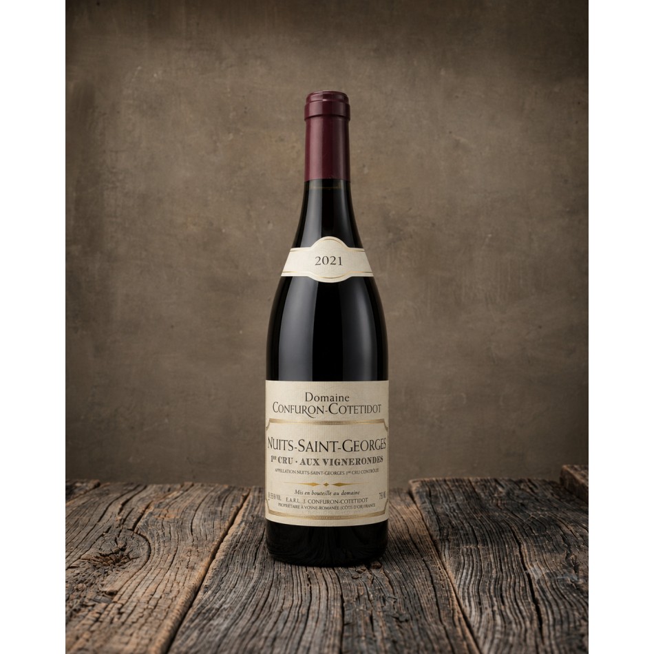 Bottiglia di Nuits-Saint-Georges 1er Cru "Aux Vignerondes" 2021 - Domaine Confuron-Cotetidot
