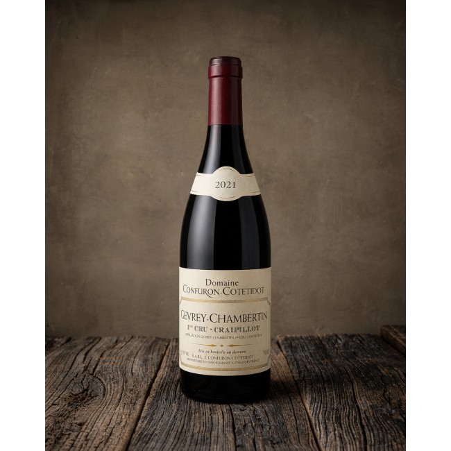 Bottiglia di Gevrey-Chambertin 1er Cru "Craipillot" 2021 - Domaine Confuron-Cotetidot