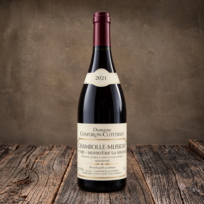 Bottiglia di Chambolle-Musigny 1er Cru "Derrière La Grange" 2021 - Domaine Confuron-Cotetidot