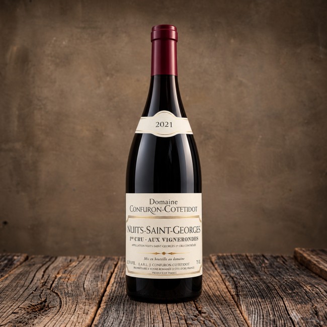 Bottiglia di Nuits-Saint-Georges 1er Cru "Aux Vignerondes" 2021 - Domaine Confuron-Cotetidot
