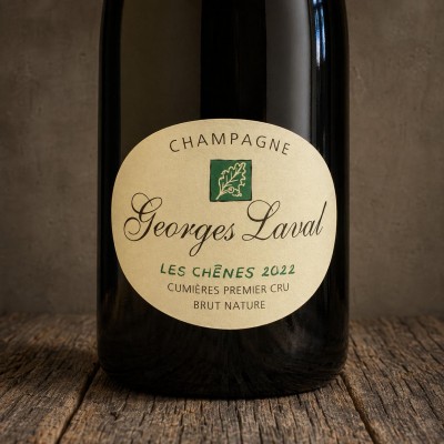 Etichetta di Champagne "Les Chênes" Brut Nature 2022 - Georges Laval