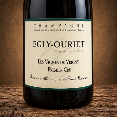 Etichetta di Champagne 1er Cru "Les Vignes de Vrigny" Extra Brut - Egly-Ouriet