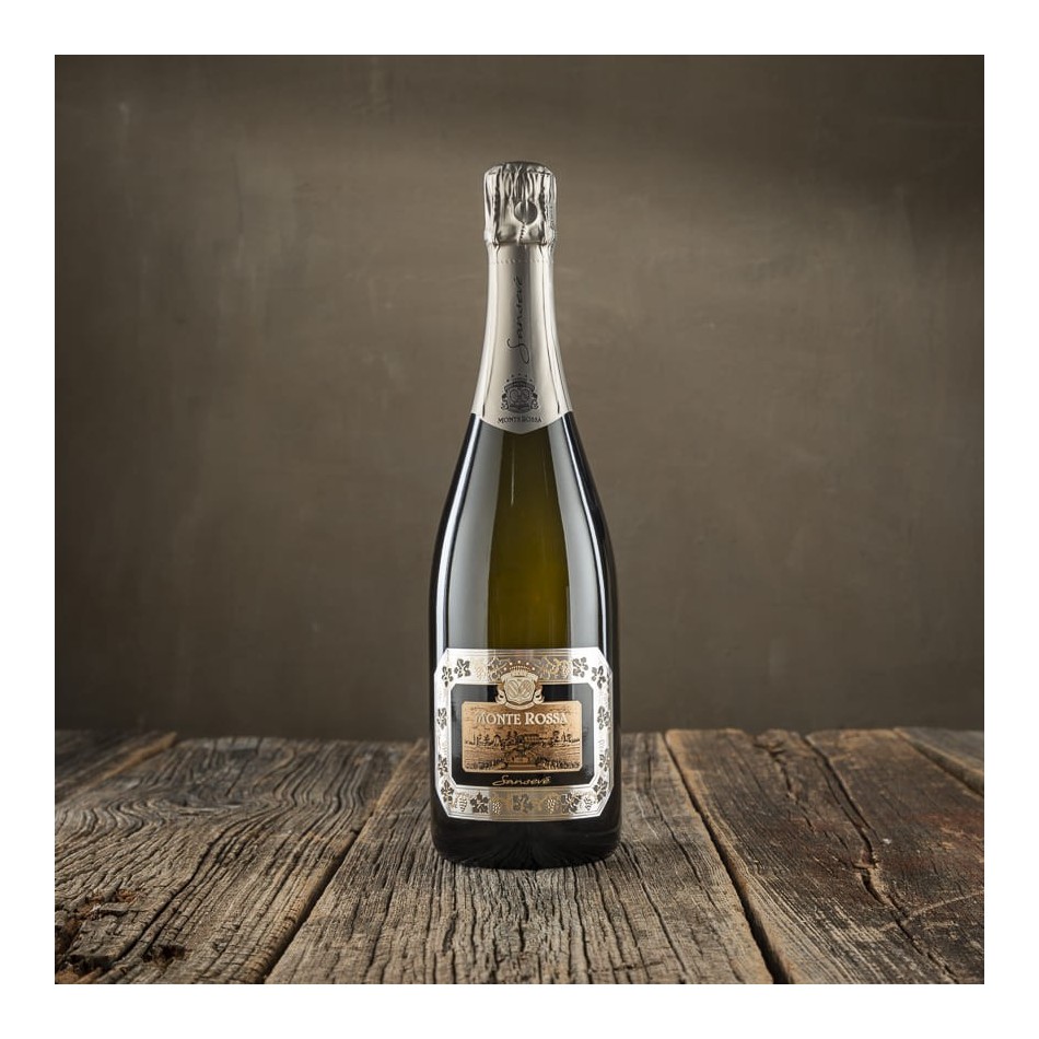 Spumante metodo classico saten Sanseve’ Franciacorta - Cantina Monte rossa