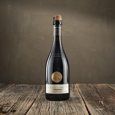 Lambrusco frizzante Grasparossa secco "Vigneto Cialdini" D.O.C. - Cantina Cleto Chiarli