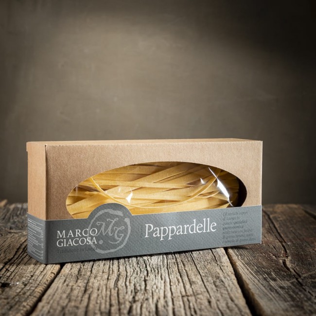 Pappardelle - pasta all'uovo italiana - Marco Giacosa