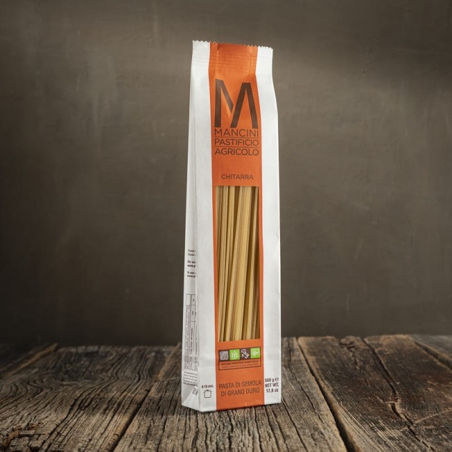 Spaghetti alla Chitarra - pasta di semola di grano duro - Mancini Pastificio Agricolo