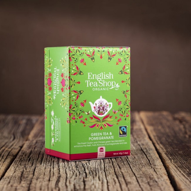 Green Tea Pomegranate - English Tea Shop