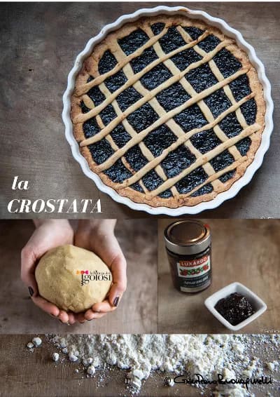 La crostata con la marmellata Amarescata di Luxardo
