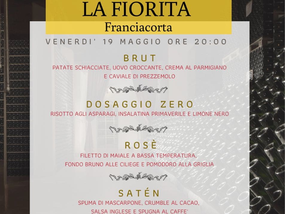 Serata degustazione " Cantina La Fiorita"